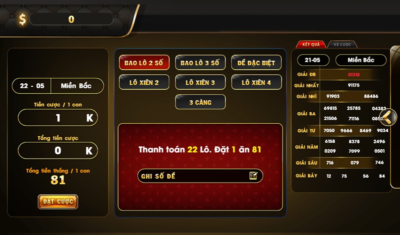 Xổ số lô đề Vinclub